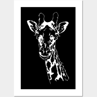 Giraffe Safari Africa Animal Zoo Keeper Posters and Art